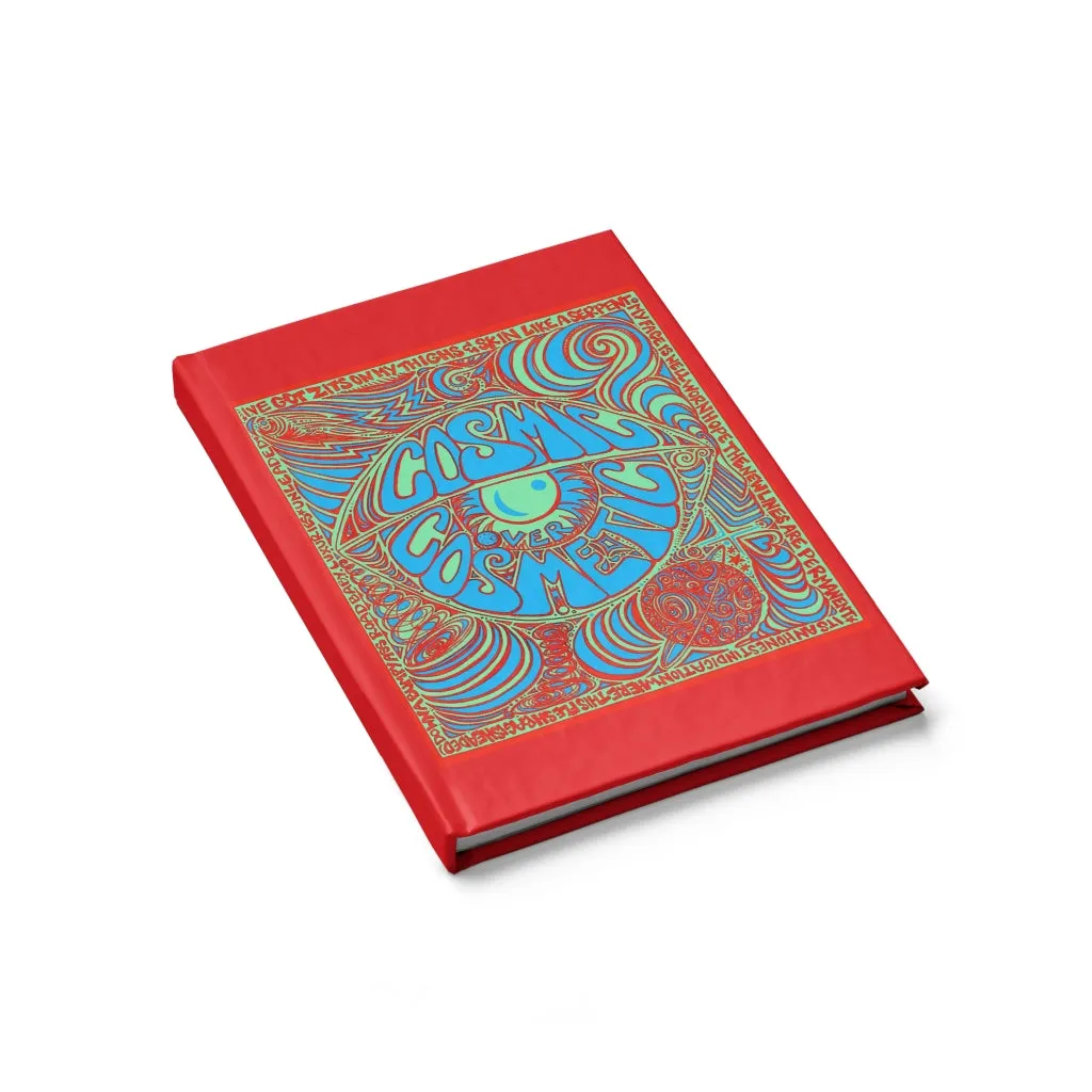 Cosmic Over Cosmetic Journal - Red Racer