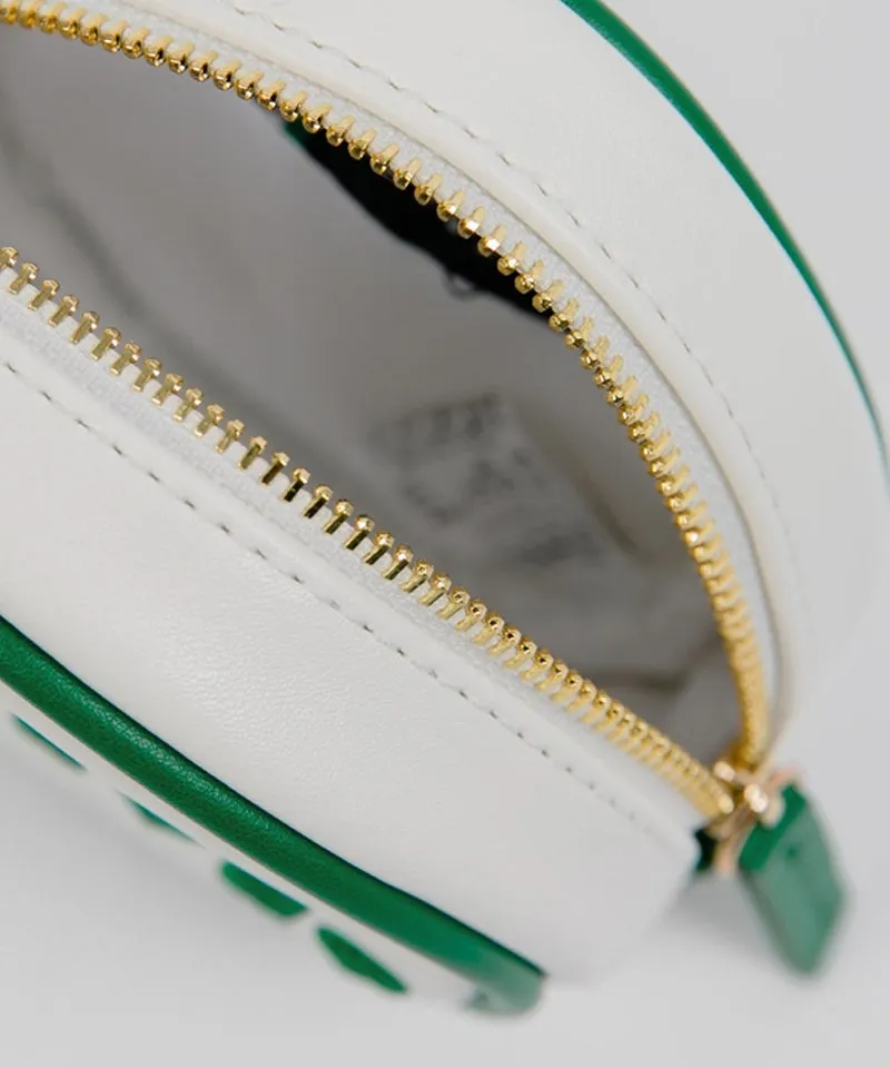 CREVE NINE: Round Ball Pouch - Ivory