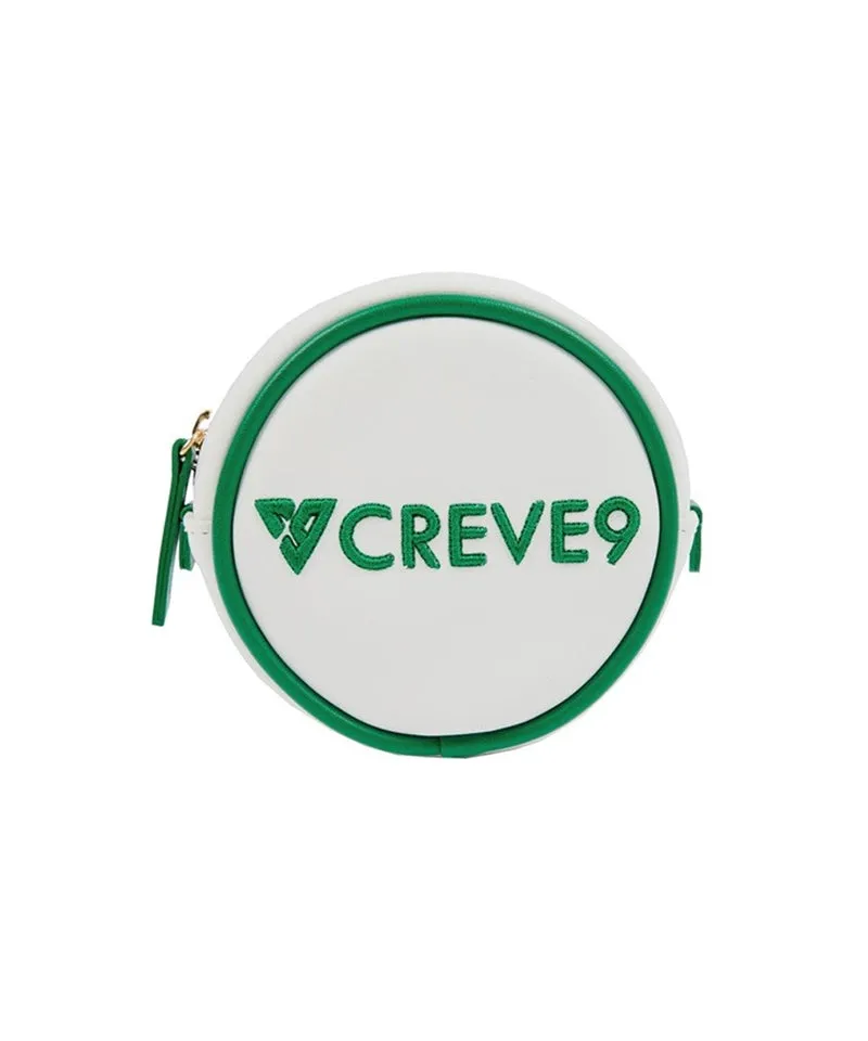 CREVE NINE: Round Ball Pouch - Ivory