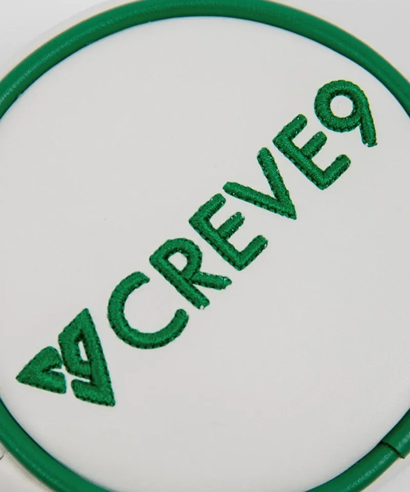 CREVE NINE: Round Ball Pouch - Ivory
