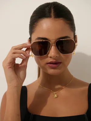 CRUZ SUNGLASSES - GOLD