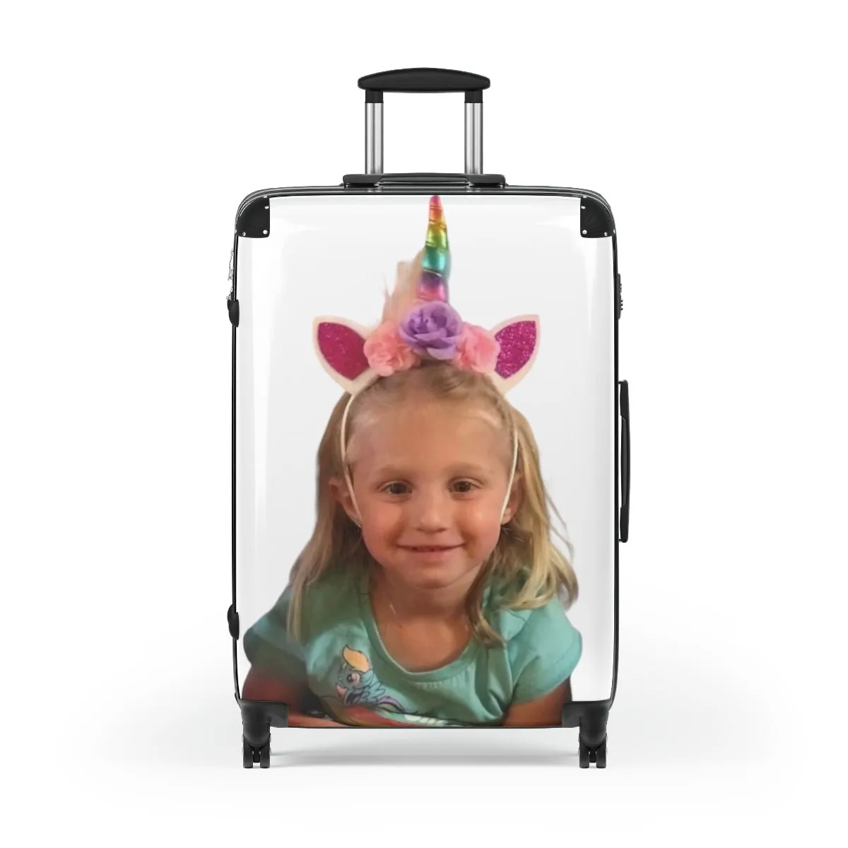Custom Rolling Suitcase Set