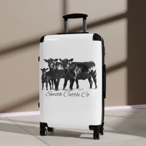 Custom Rolling Suitcase Set
