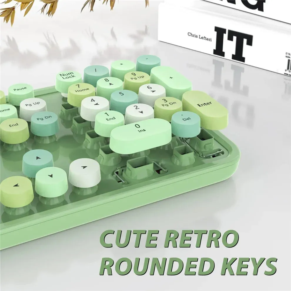 Cute 2.4G Wireless Keyboard Mouse Set