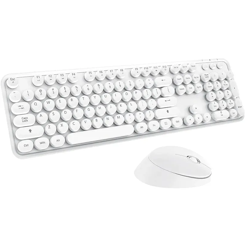 Cute 2.4G Wireless Keyboard Mouse Set