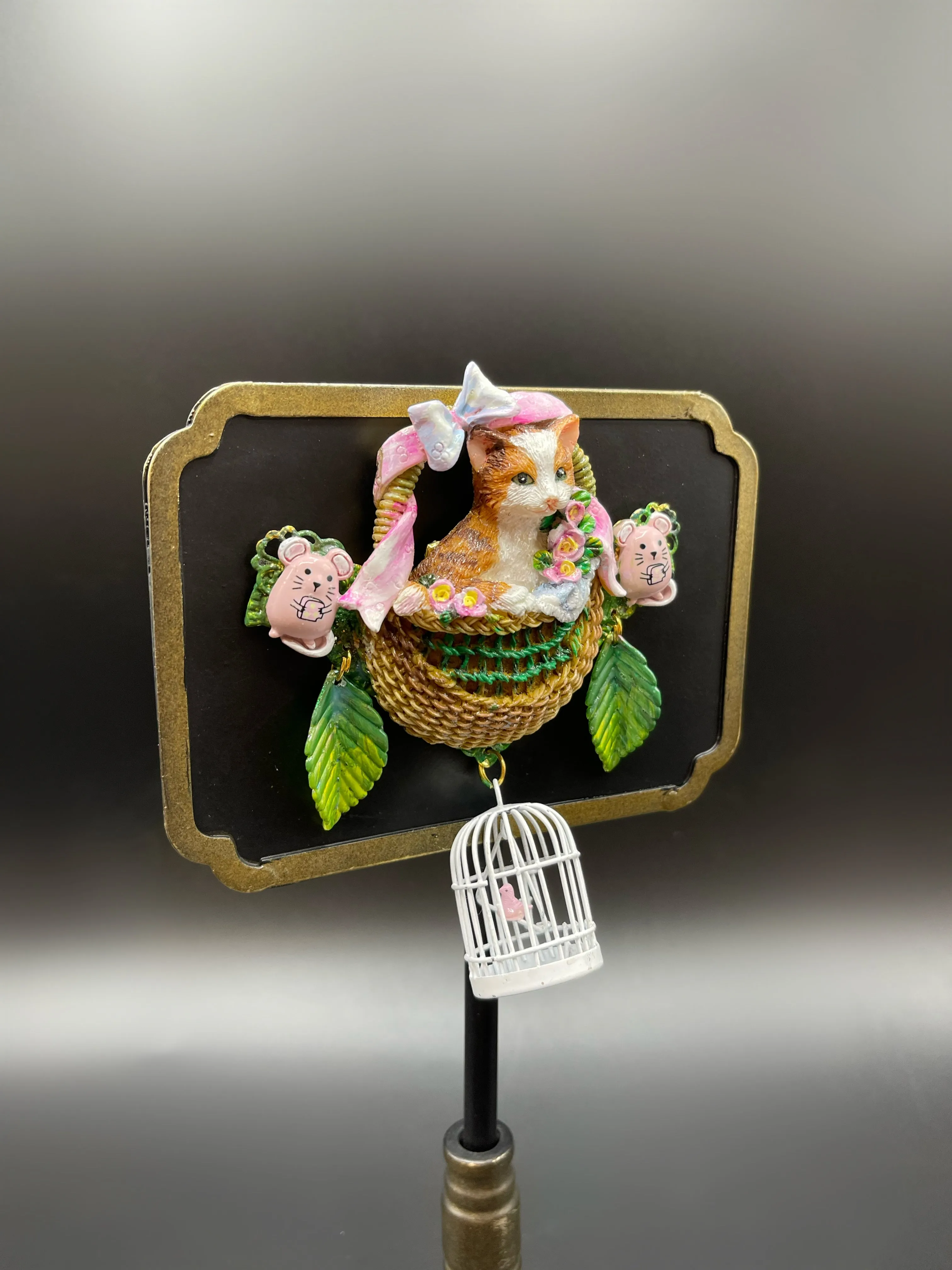Cute Kitty Interchangeable Brooch