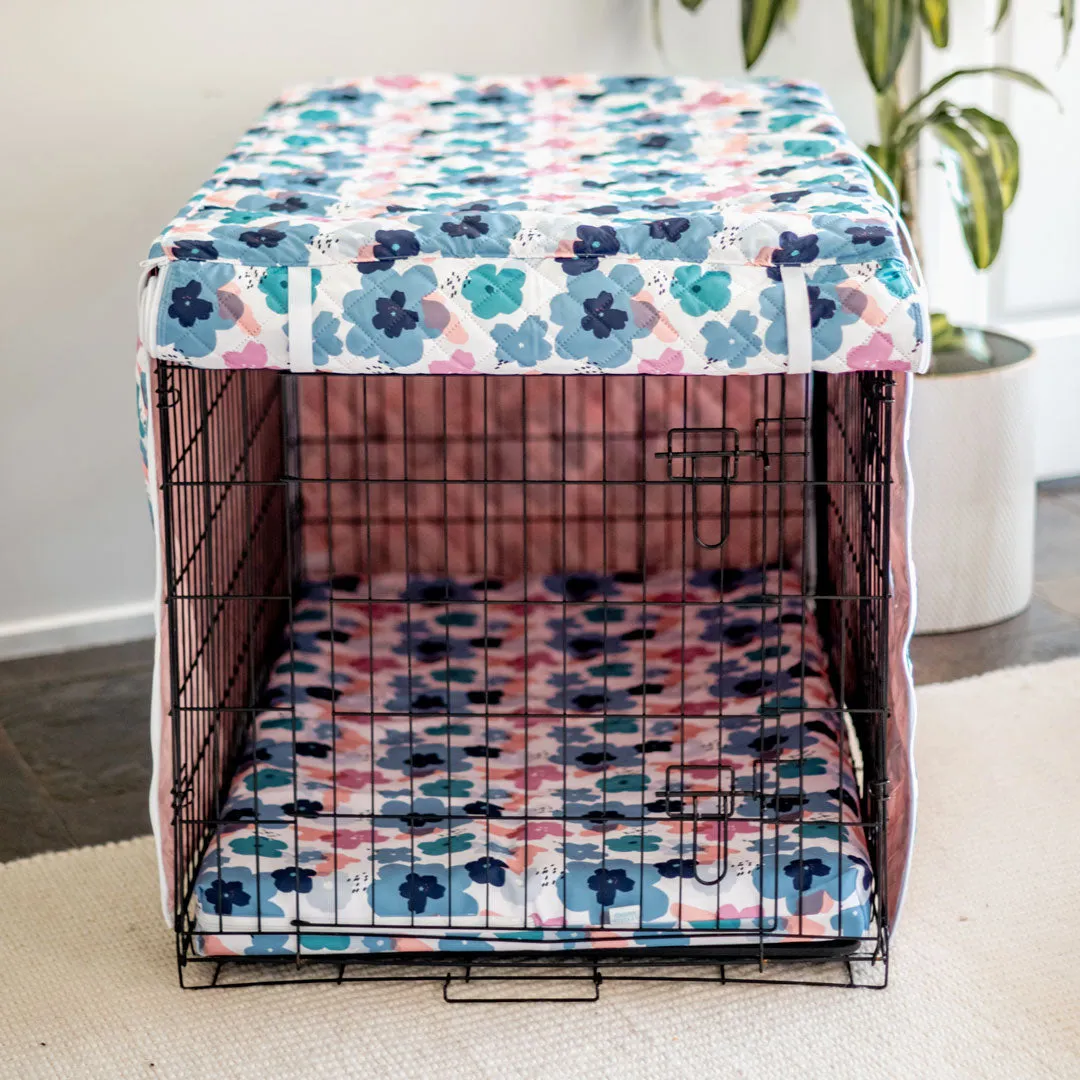 Daisy Quilted Crate Cover