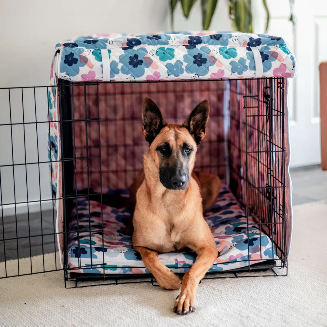 Daisy Quilted Crate Cover