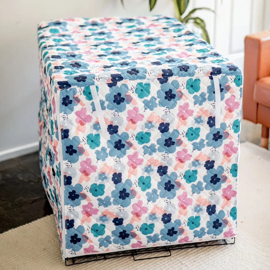 Daisy Quilted Crate Cover