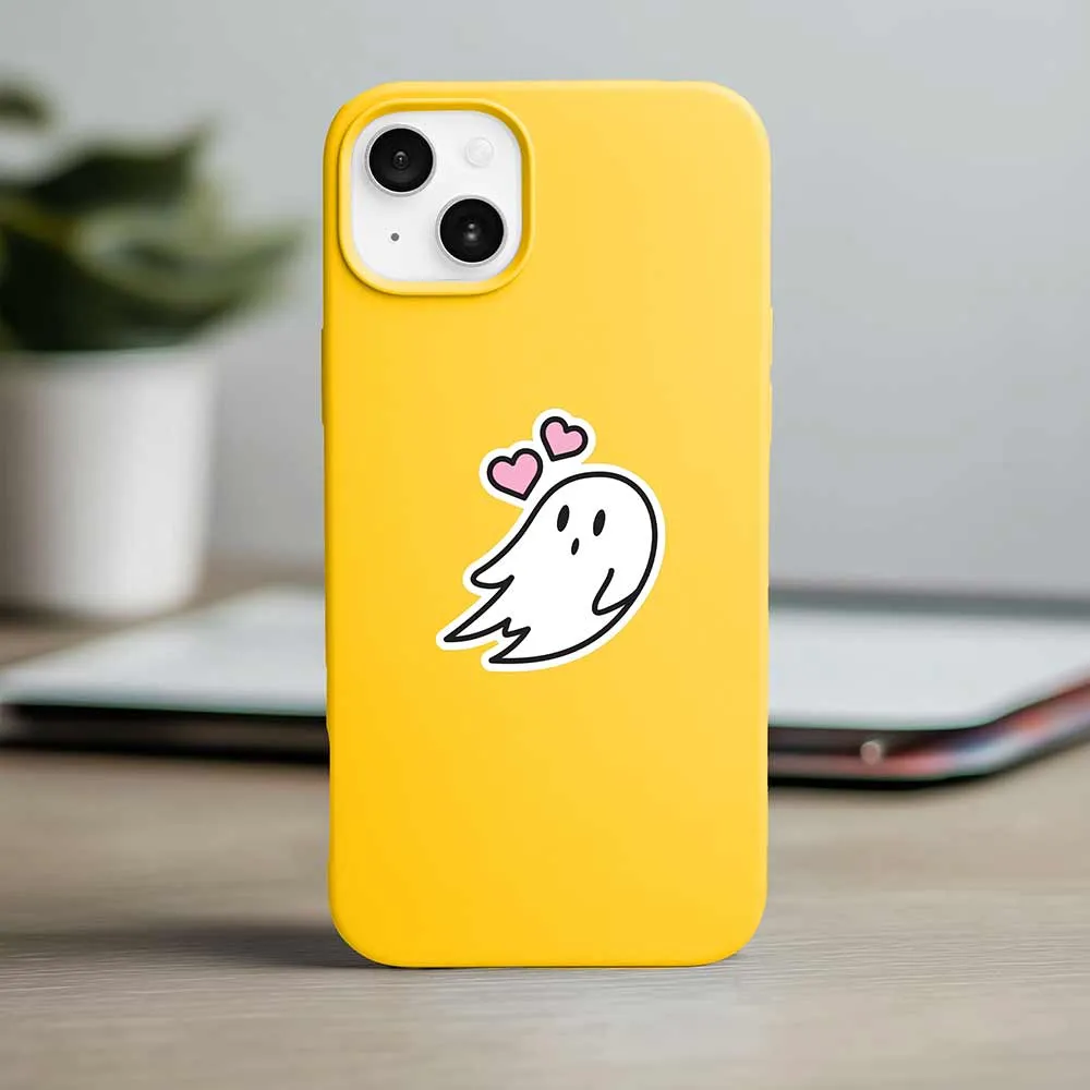 Dalix Heartly Ghost Sticker