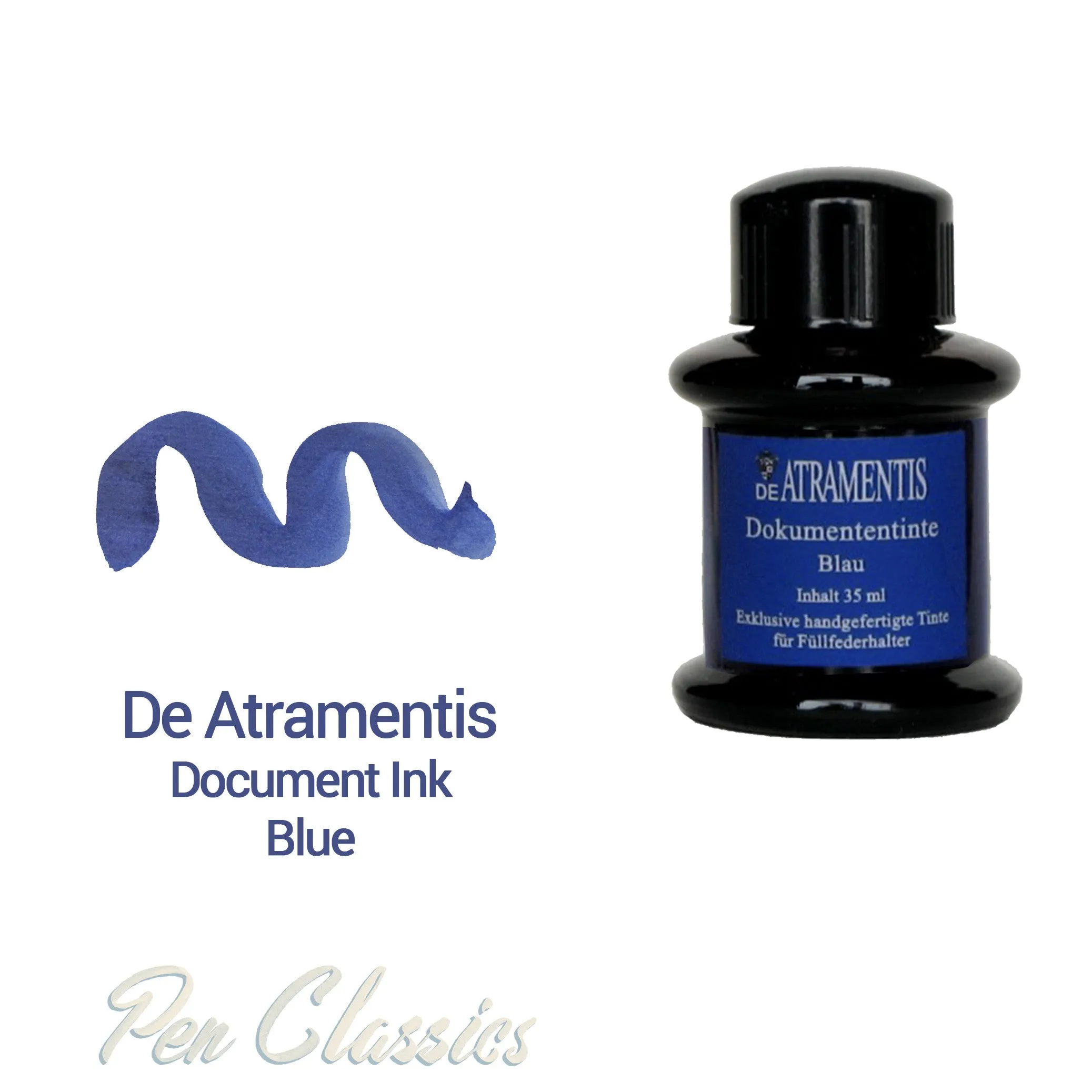 De Atramentis Document Ink Blue 45ml