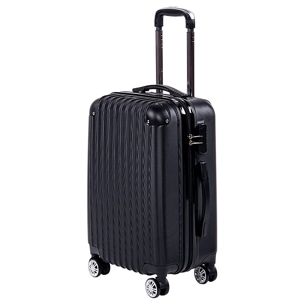 Delegate Suitcases Luggage Set 20 24" 28"Carry On Trolley TSA Travel Bag"
