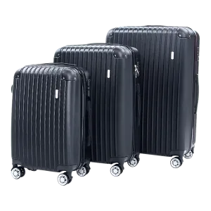 Delegate Suitcases Luggage Set 20 24" 28"Carry On Trolley TSA Travel Bag"