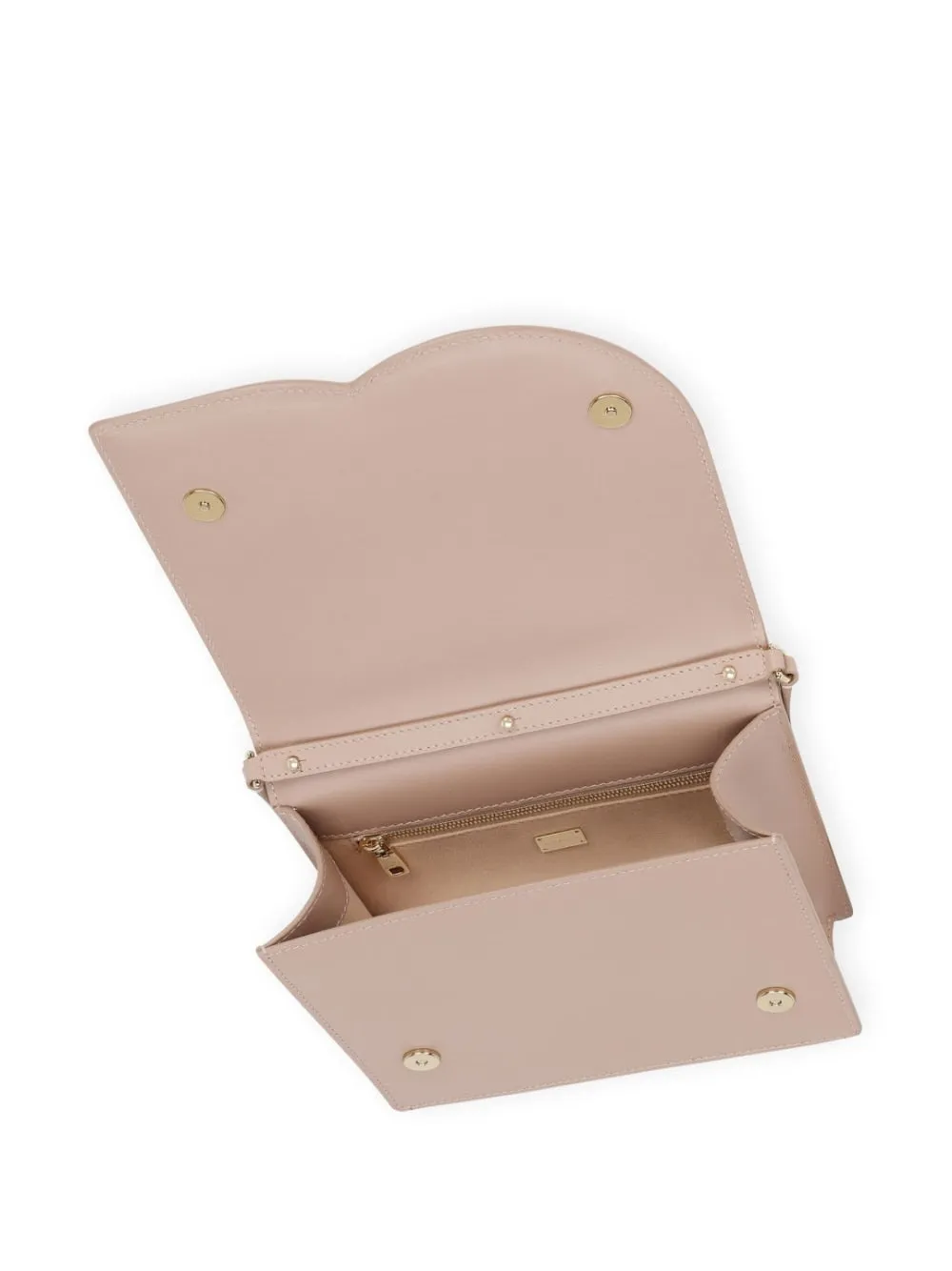 Dg logo leather crossbody bag