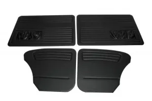 DOOR PANEL KIT, 4 PIECE, UNIVERSAL BEETLE SEDAN 58-64
