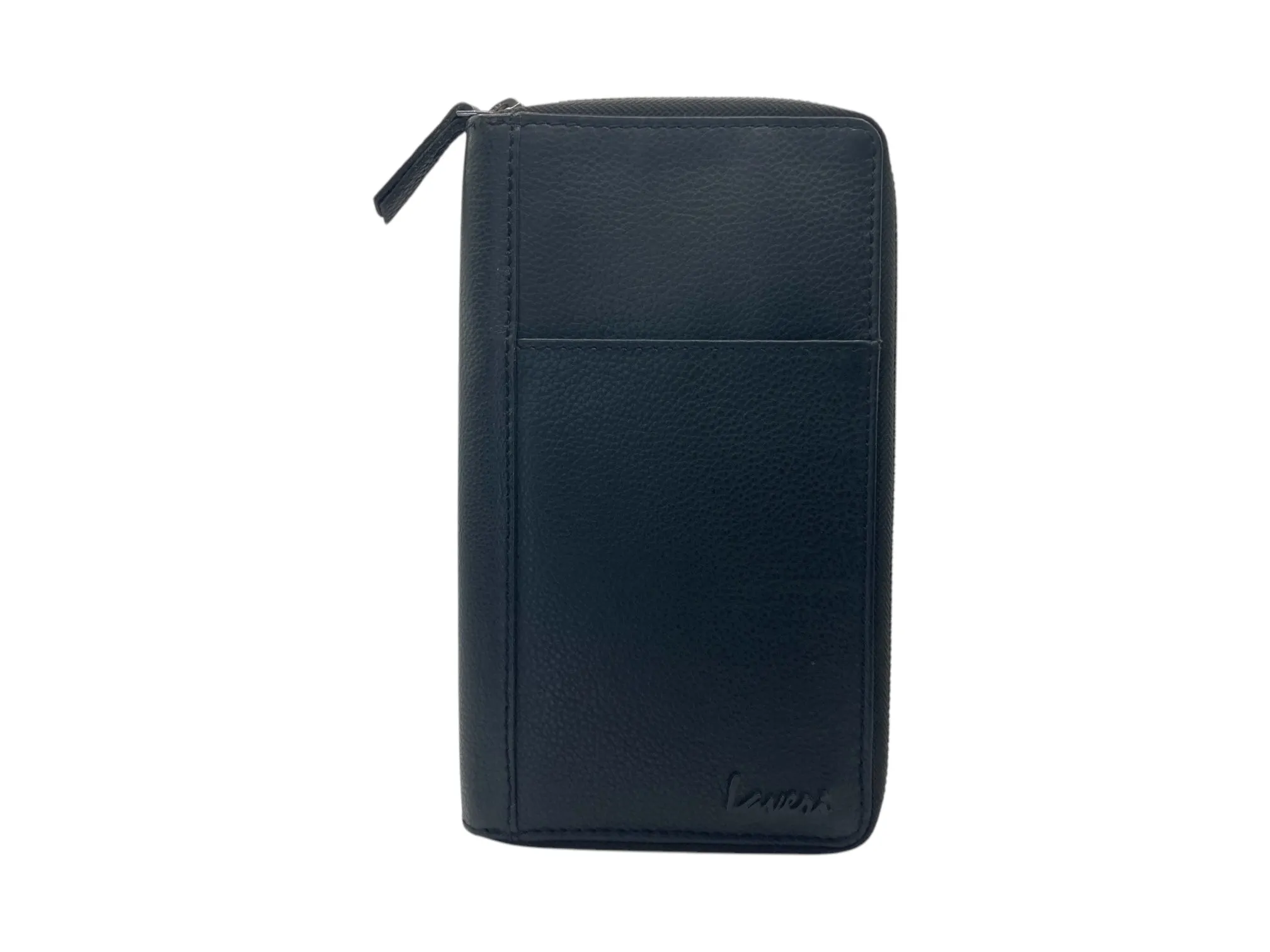 Double  Zip Family Passport  Holder &  Long Card Wallet  RFID Protection # 4645