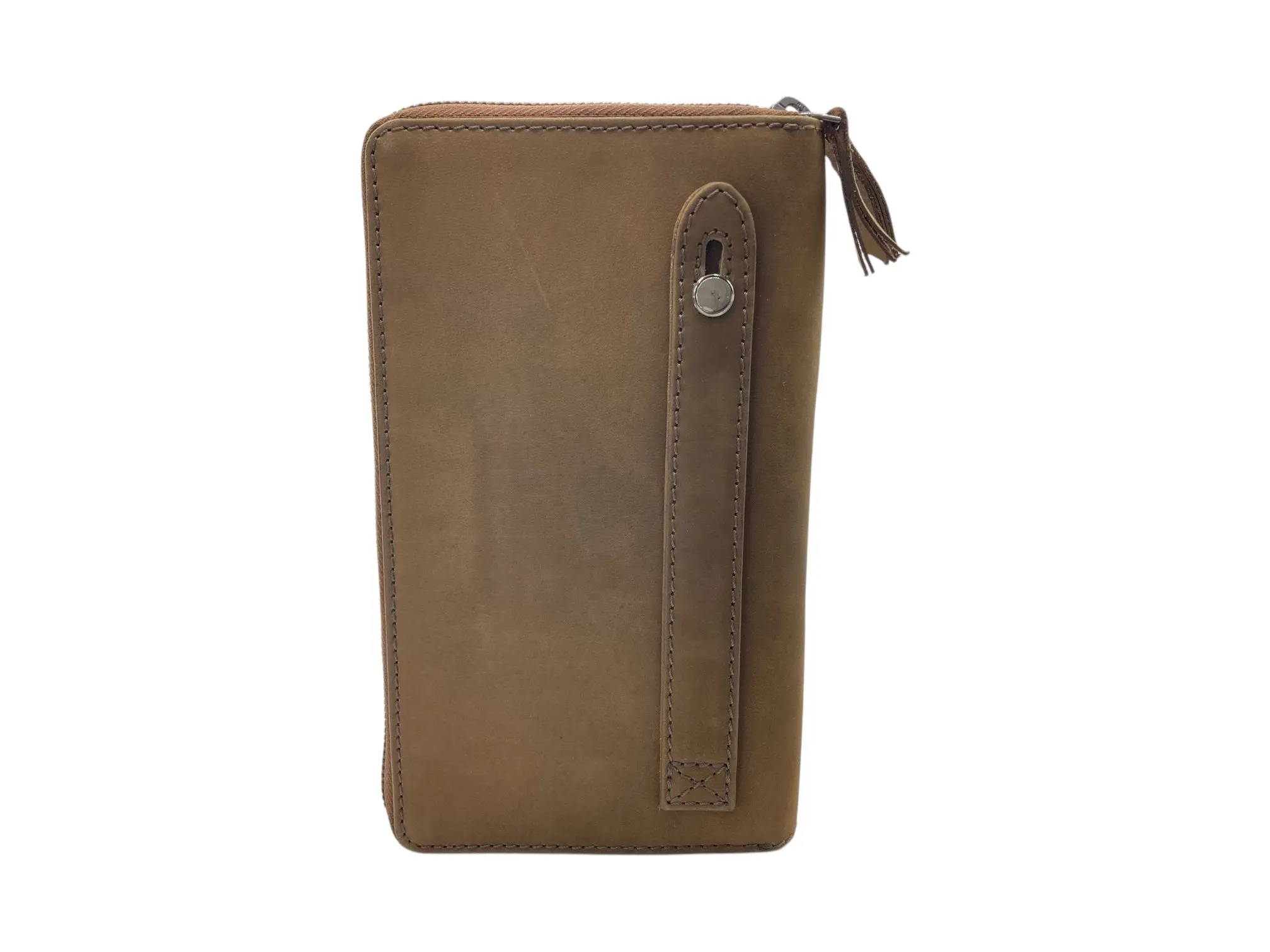 Double  Zip Family Passport  Holder &  Long Card Wallet  RFID Protection # 4645