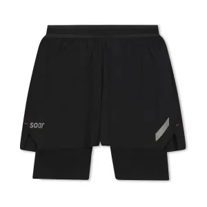 Dual Run Shorts 3.0 - Black