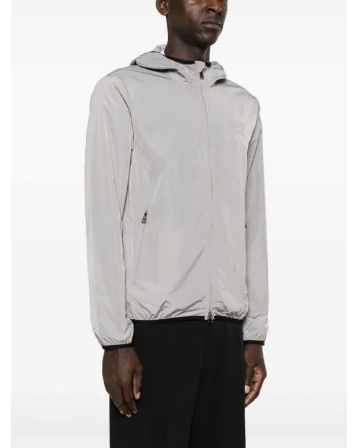 Ea7 Emporio Armani 8Npb04 Woven Bomber Jacket 1920 Gray Flannel
