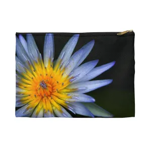 Electric Waterlily Zippered Accessory Bag (FWS) Made in the USA