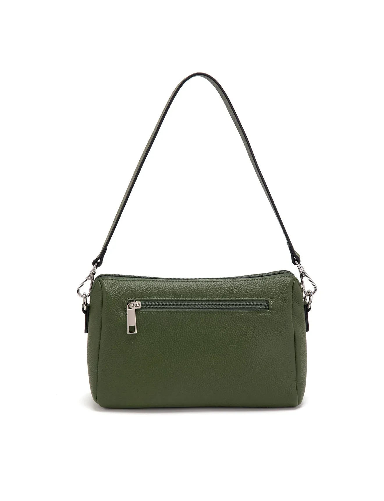 ELLA LEATHER XBODY BAG- E1-0843-OLIVE- NEW IN