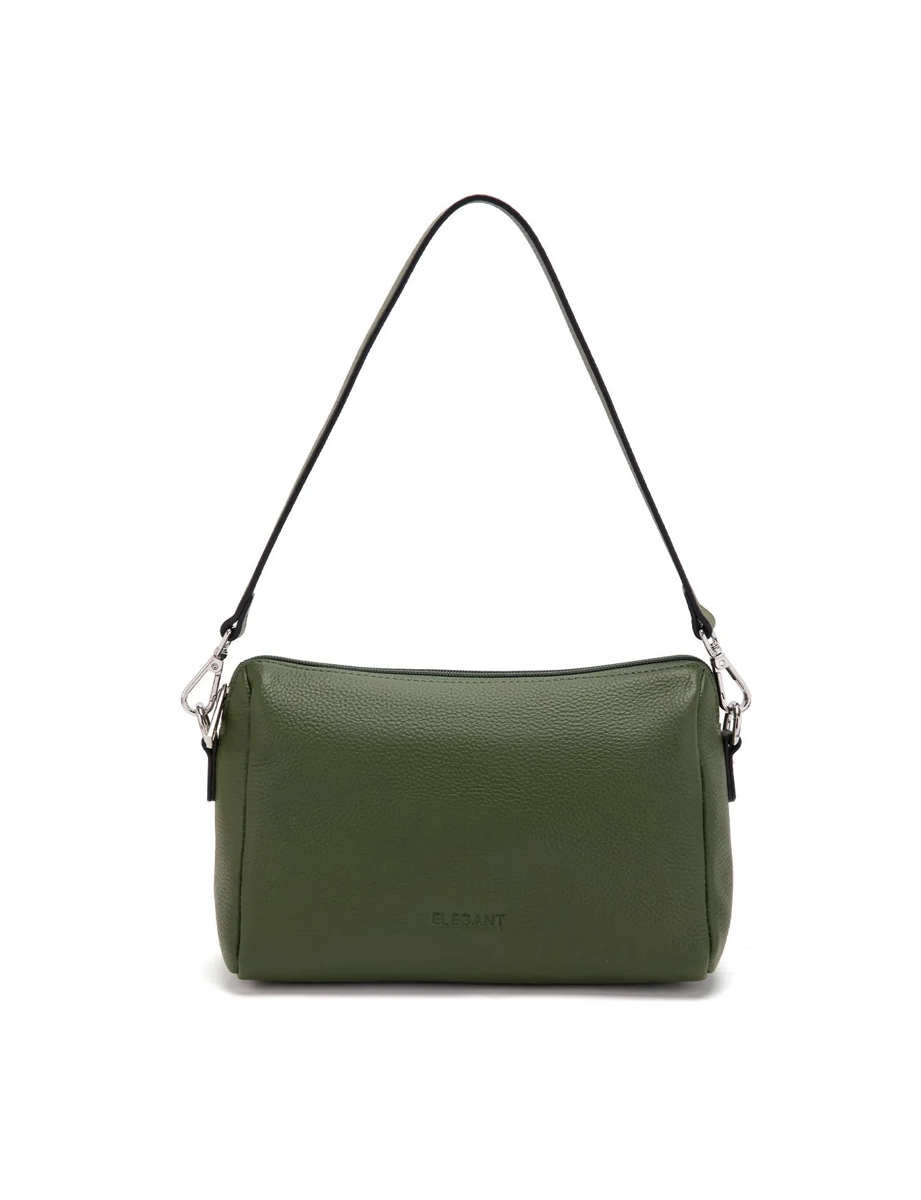 ELLA LEATHER XBODY BAG- E1-0843-OLIVE- NEW IN