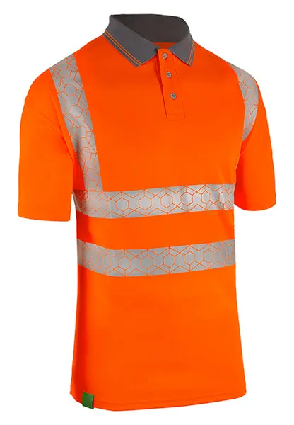 ENVIROWEAR HI-VIS POLO SHIRT SHORT SLEEVE