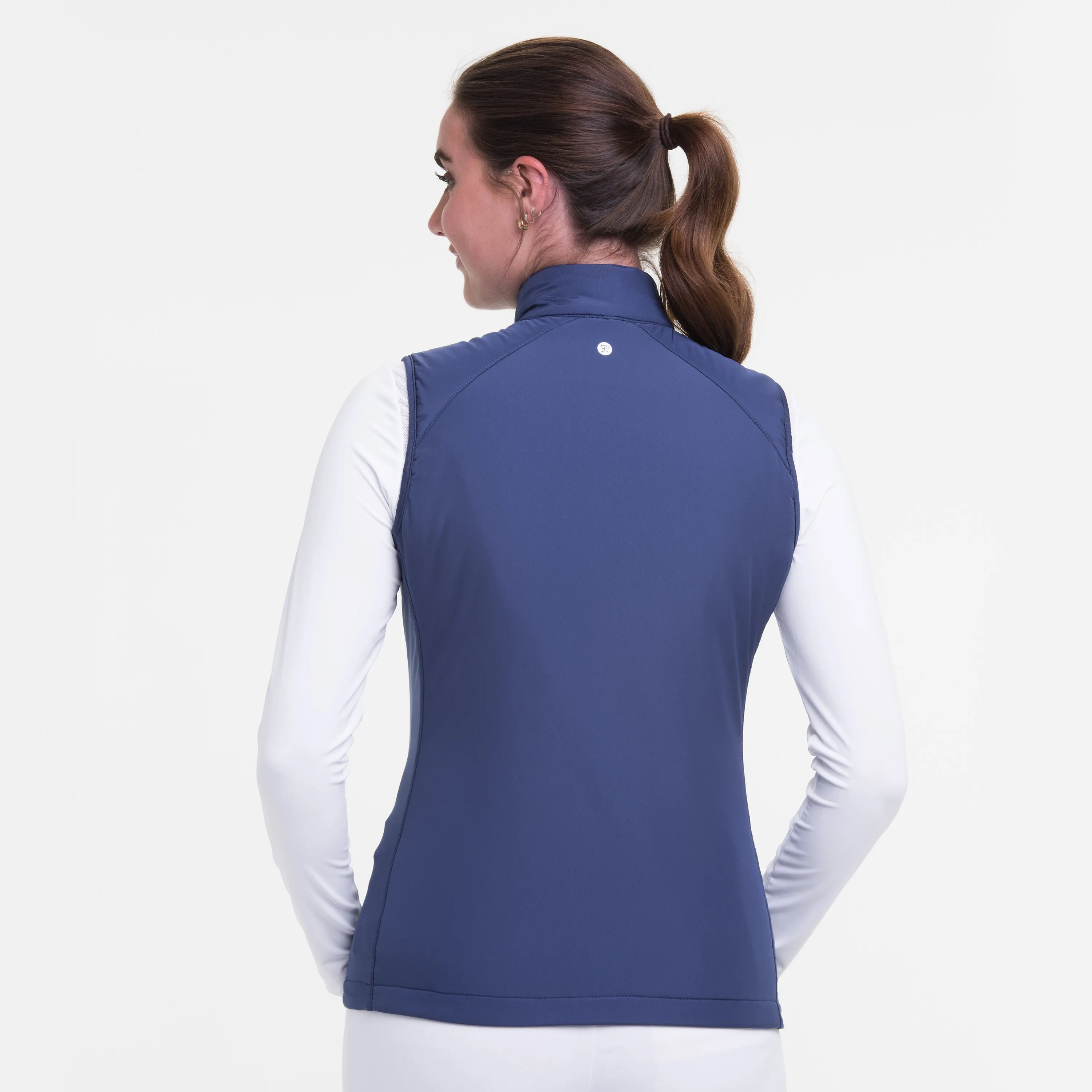 EP NY Vertical  Quilted Vest - INKY