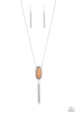 Ethereal Eden - Brown Necklace