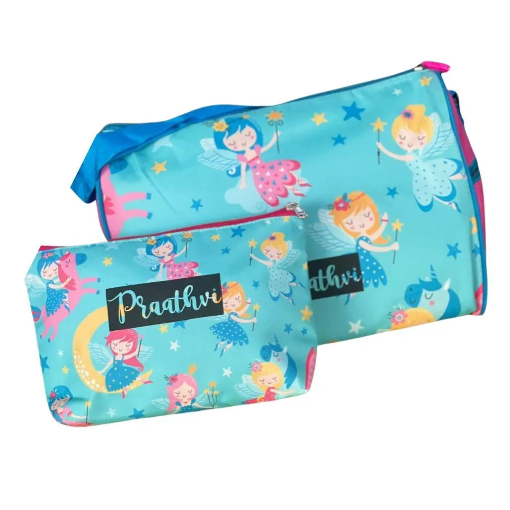 Fairies theme Swimming Bag with Wet Pouch