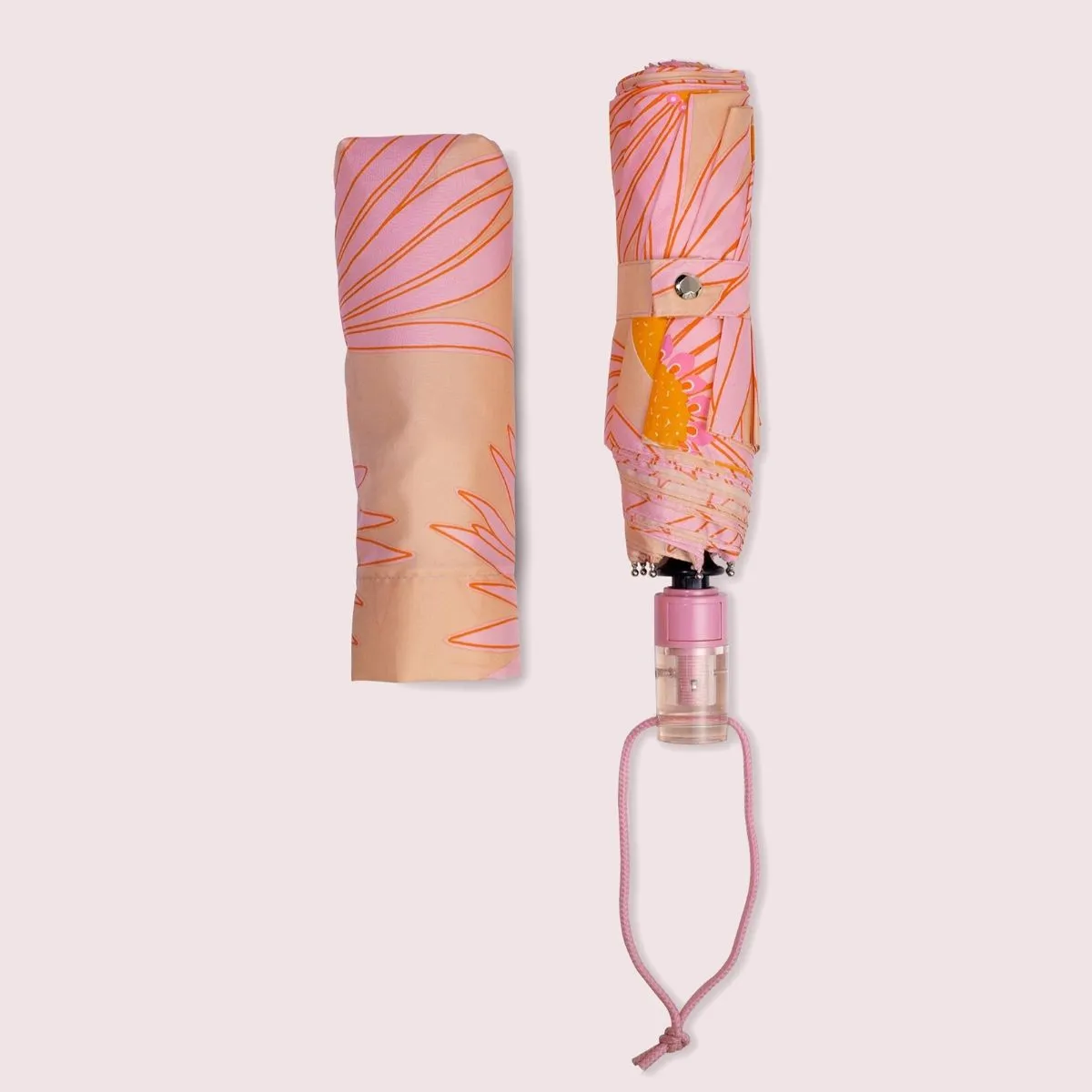 Falling Flower Travel Umbrella