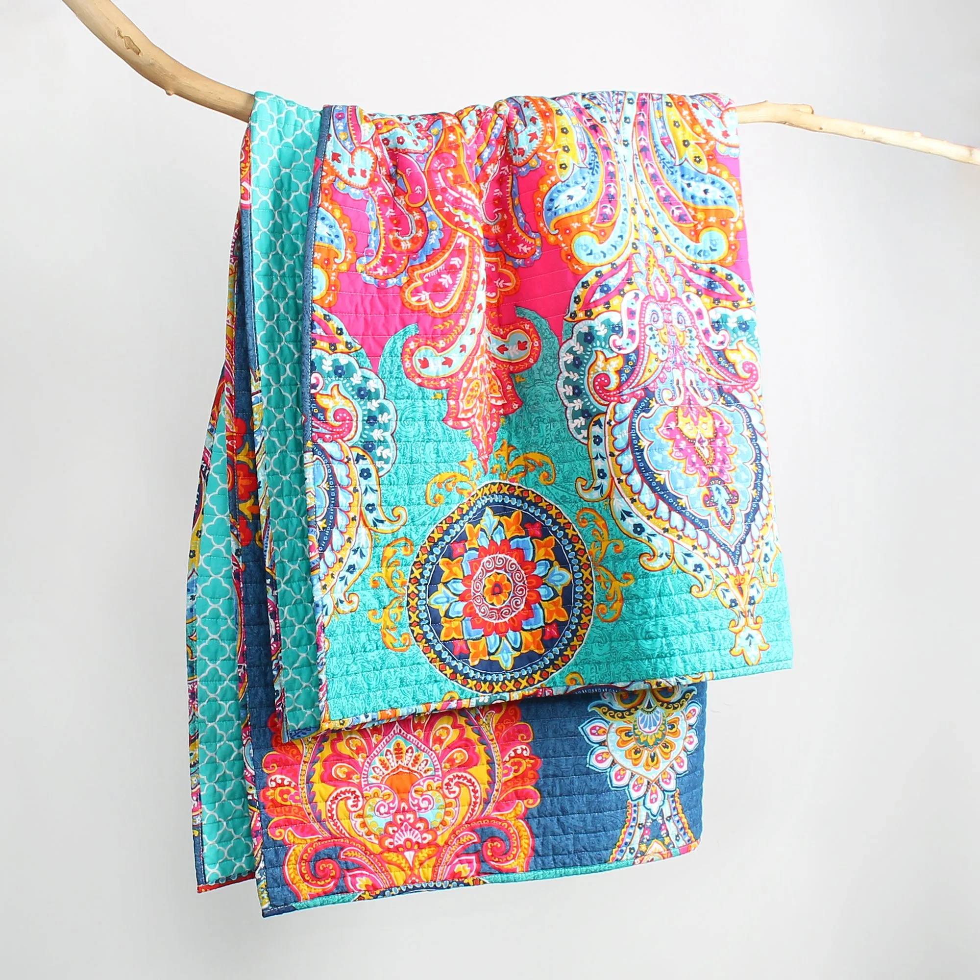 Fantasia Quilted Throw