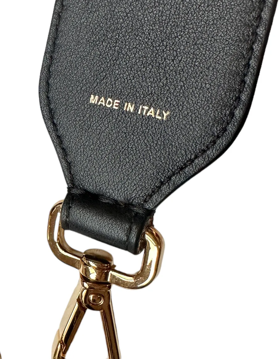 Fendi Brown Zucca Monogram Textured Velvet Strap You
