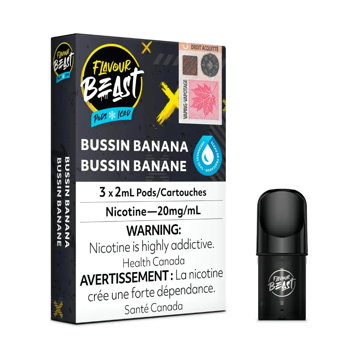 Flavour Beast Pods - Bussin' Banana