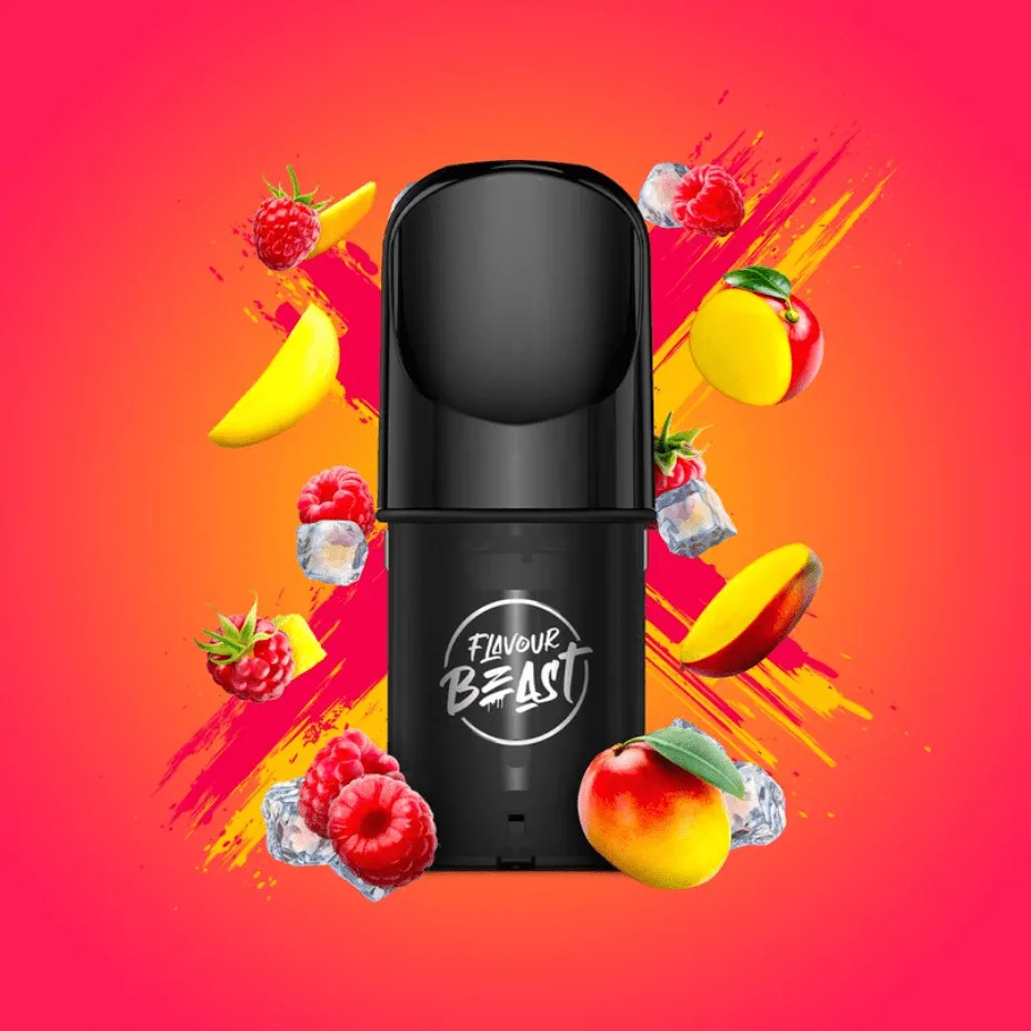 Flavour Beast Pods Ragin' Razz Mango (S-Compatible)
