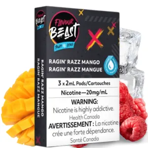 Flavour Beast Pods Ragin' Razz Mango (S-Compatible)