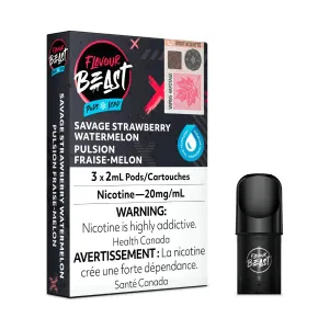 Flavour Beast Pods - Savage Strawberry Watermelon