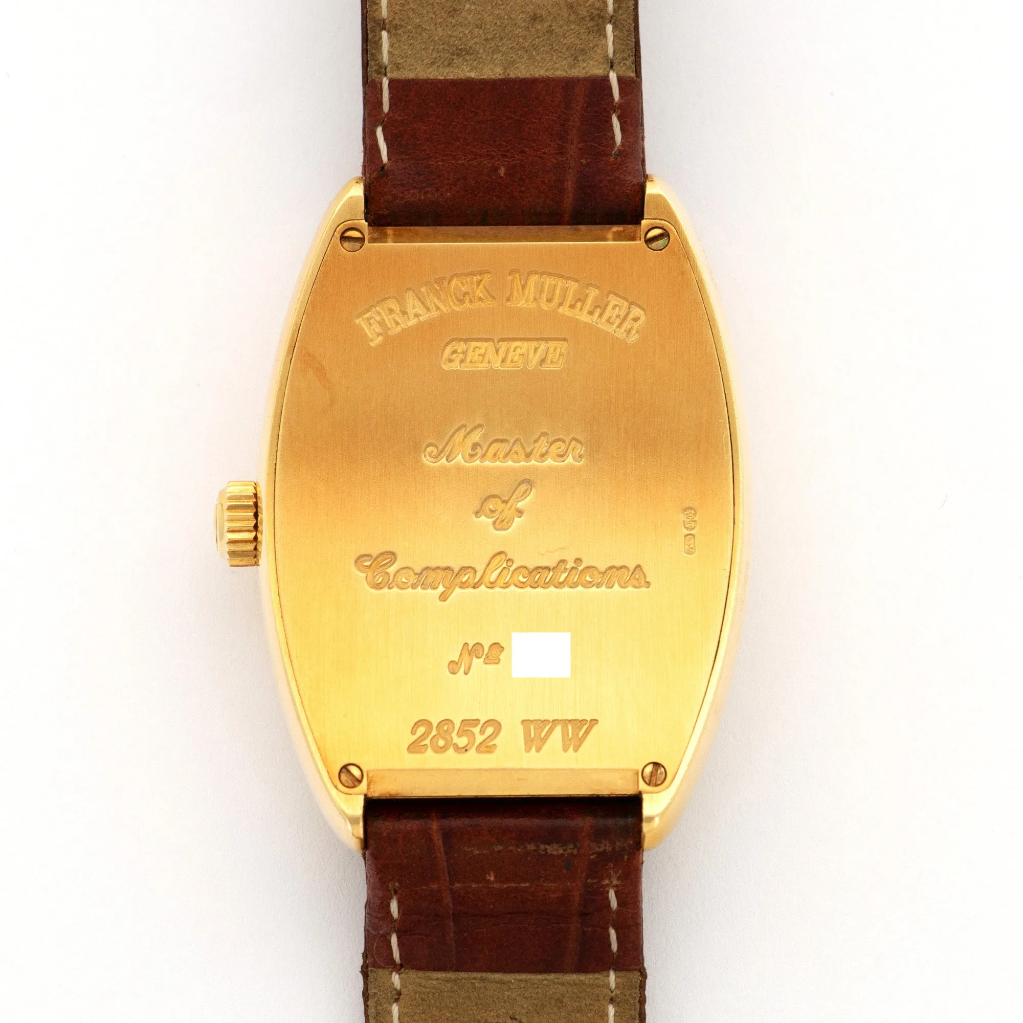 Franck Muller Yellow Gold Cloisonne World Map Watch