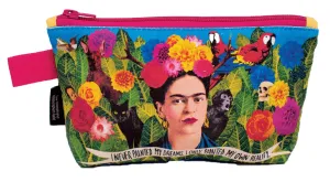 Frida Kahlo Zipped Pouch Bag