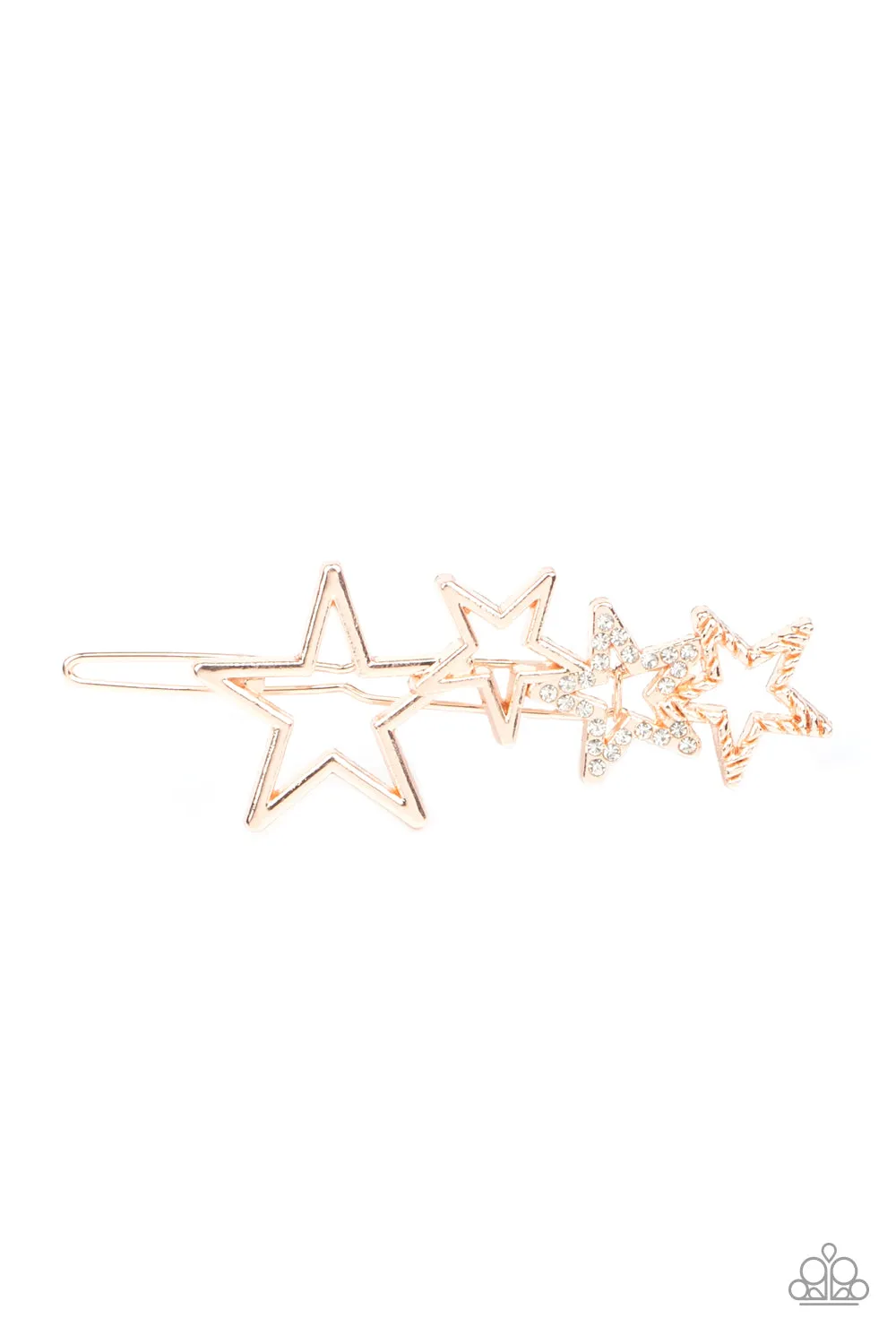 From STAR To Finish - Gold Hair Clip