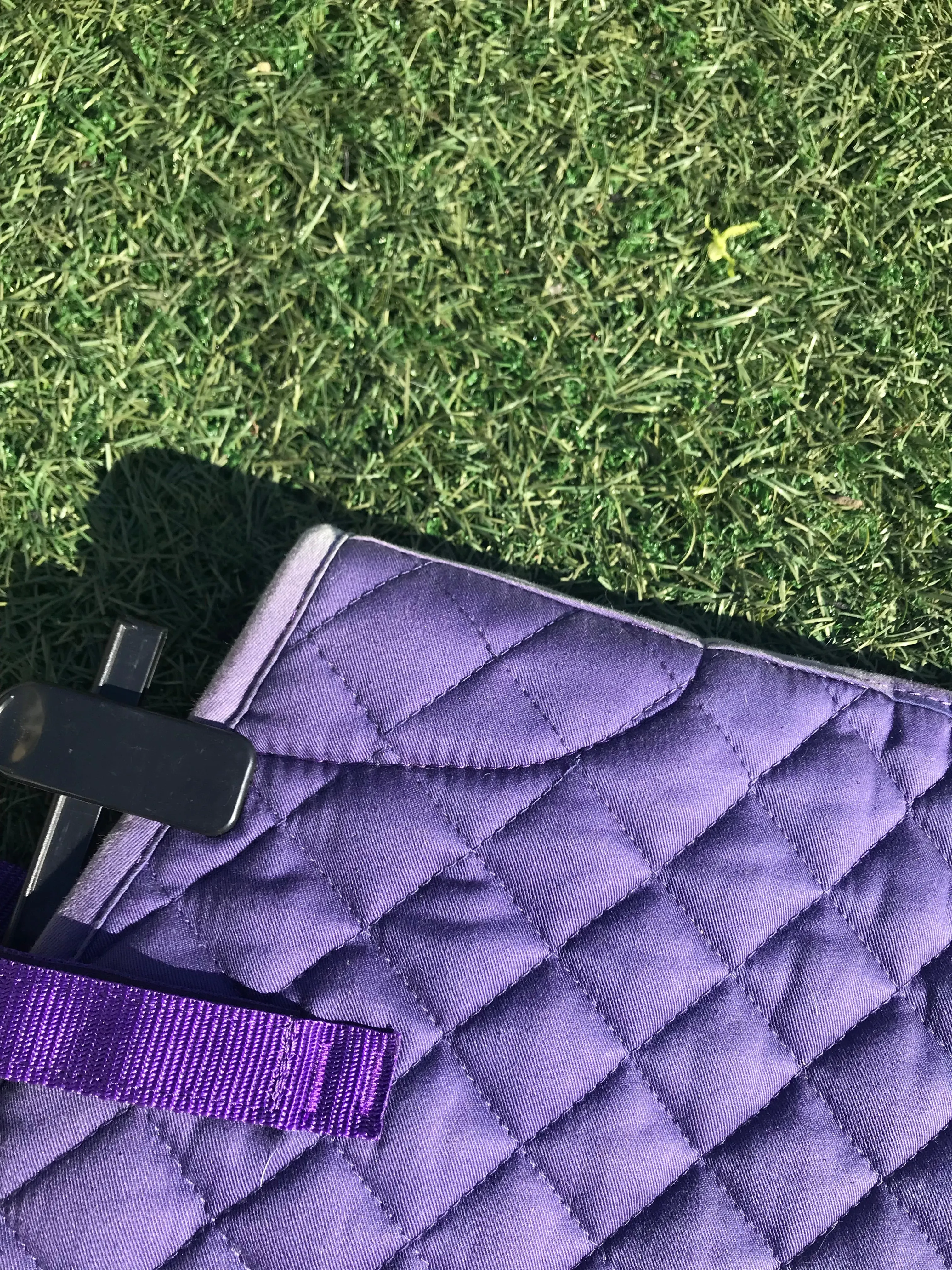 funky filly purple numnah pony size FREE POSTAGE