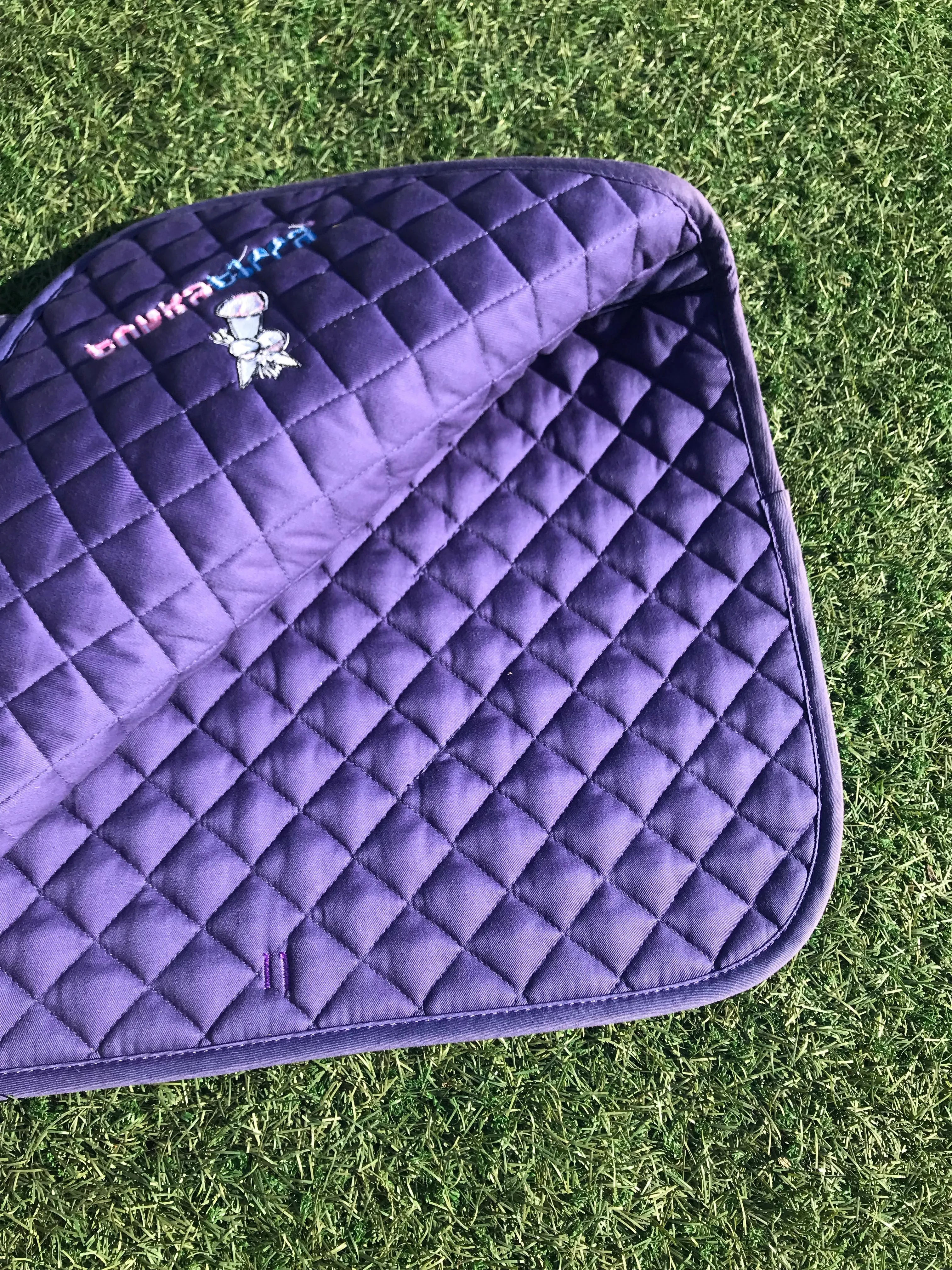 funky filly purple numnah pony size FREE POSTAGE