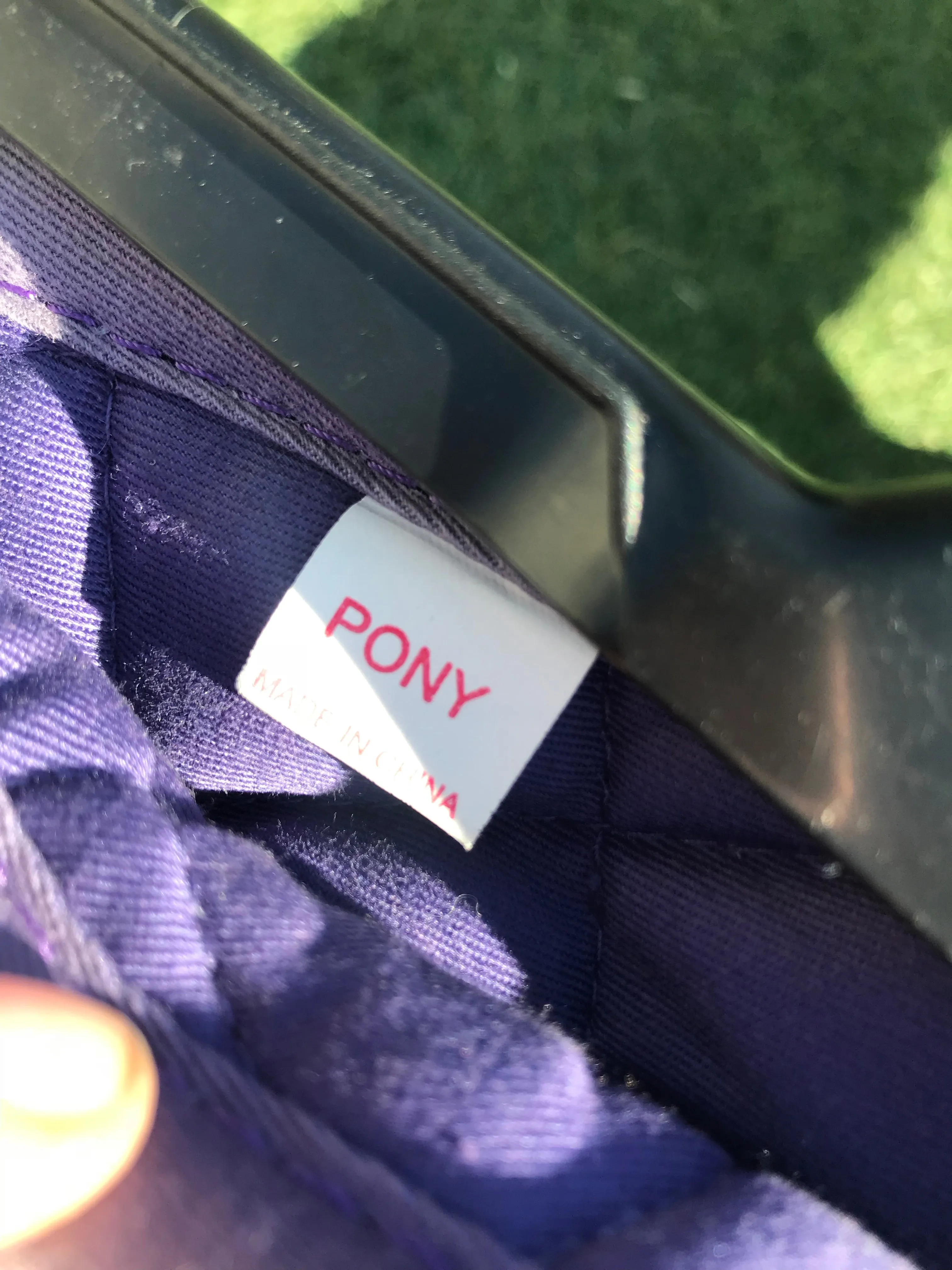 funky filly purple numnah pony size FREE POSTAGE