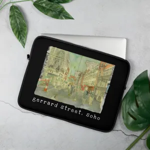 Gerrard Street, Soho - Hibiscus Surfwear - Ethical Laptop Case
