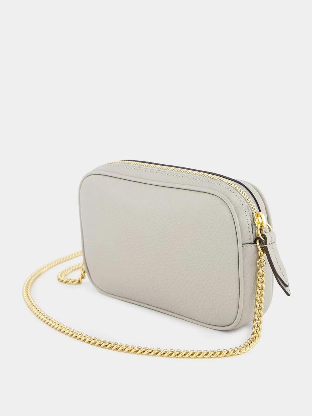 GG Marmont Mini Grey Shoulder Bag