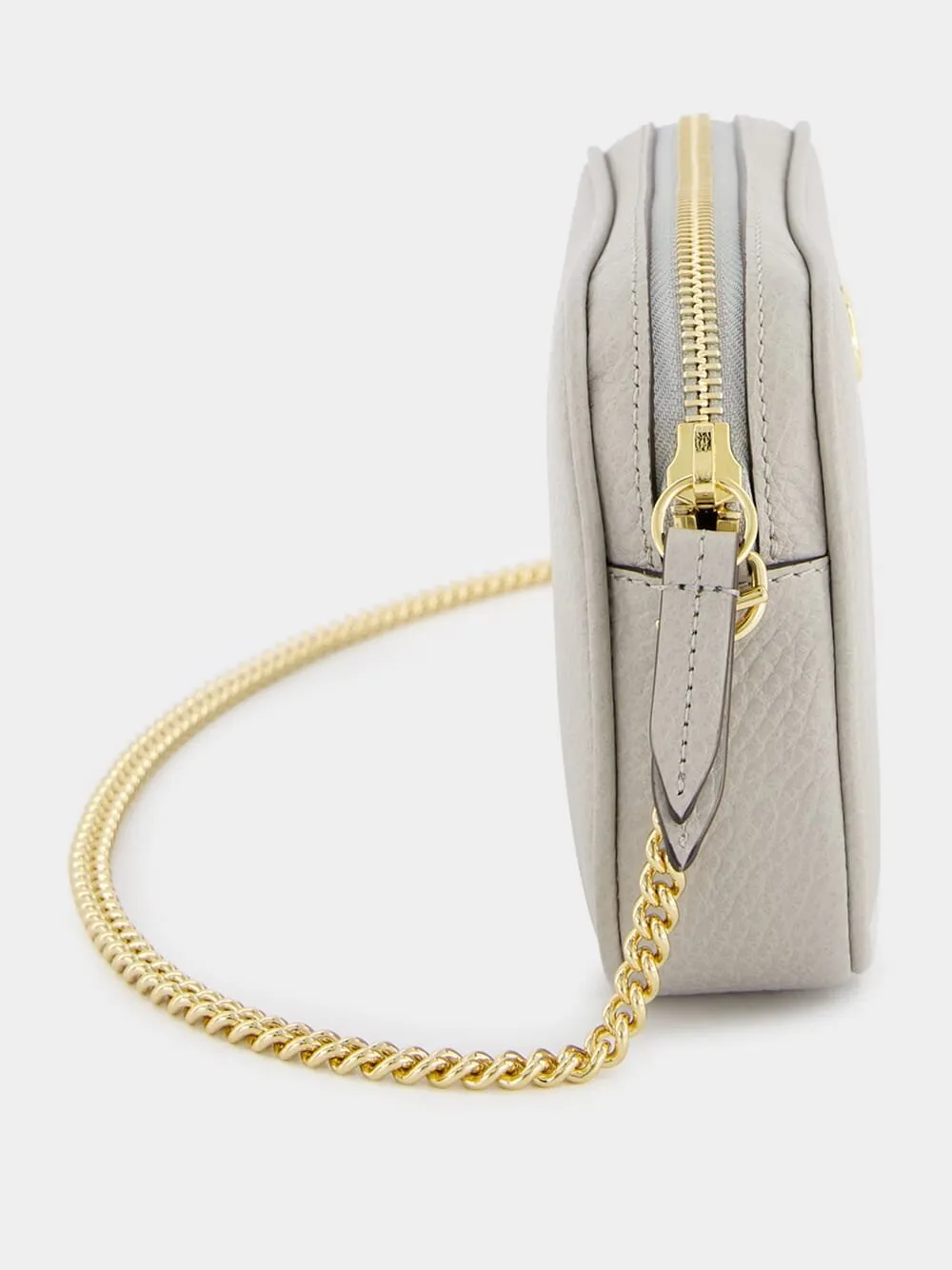 GG Marmont Mini Grey Shoulder Bag