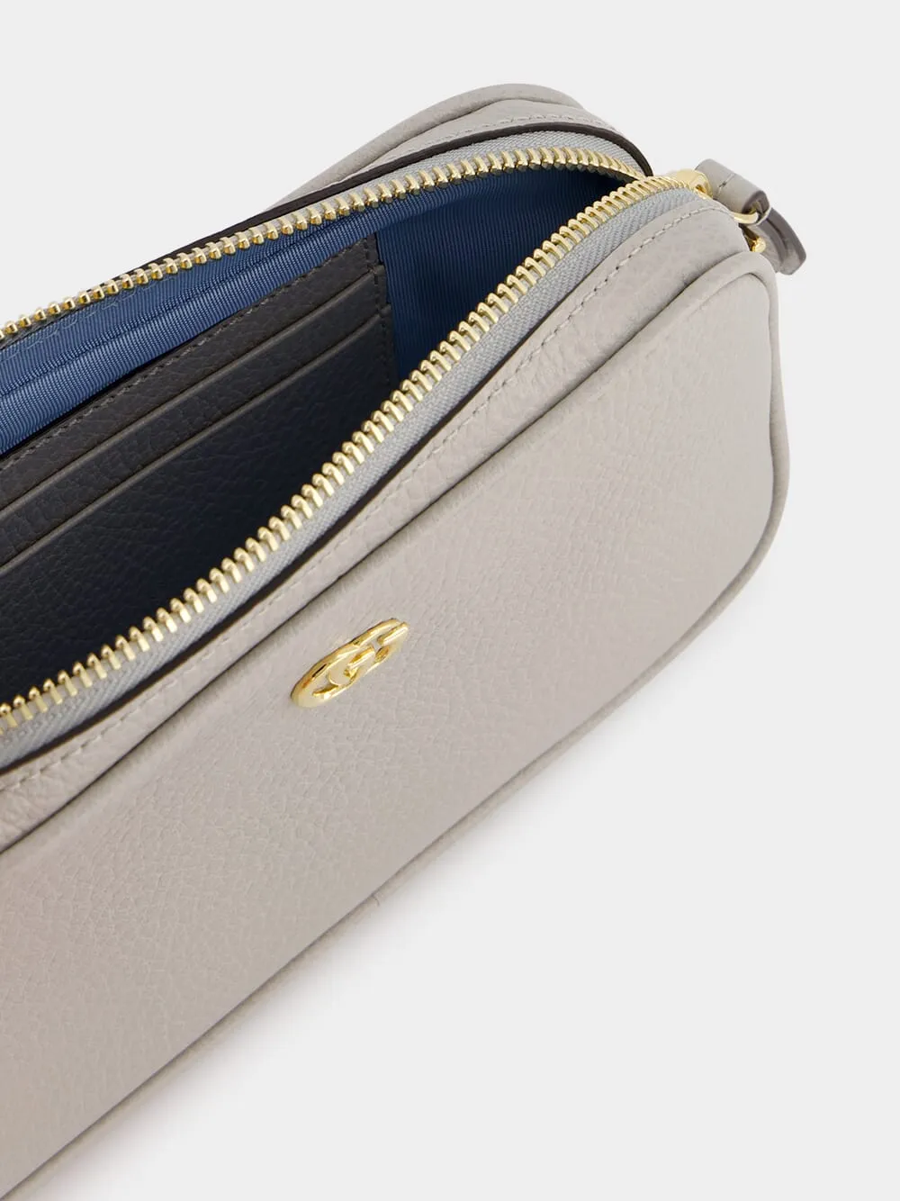 GG Marmont Mini Grey Shoulder Bag