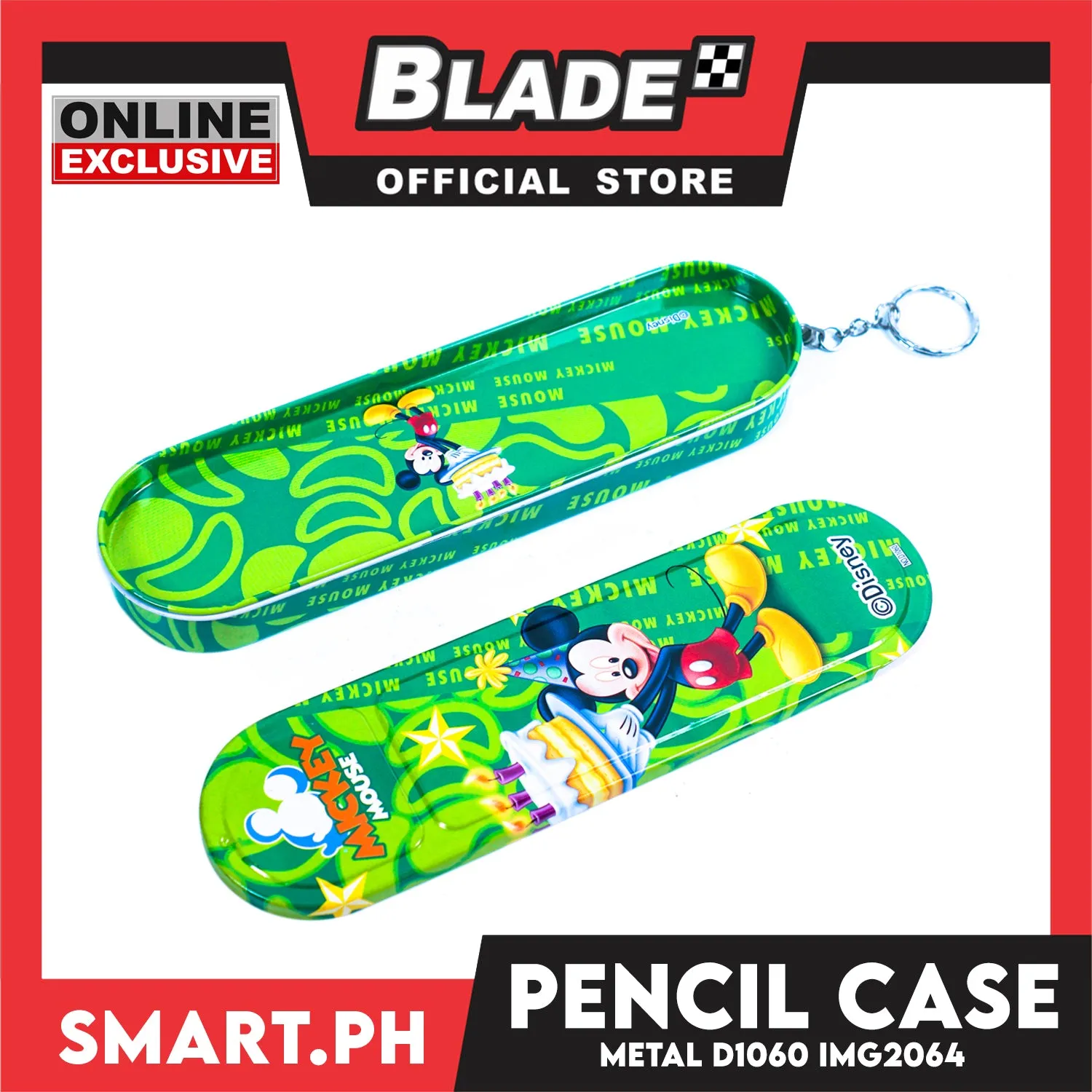 Gifts Pencil Case Metal With Character Design (Assorted Designs and Colors) D1060