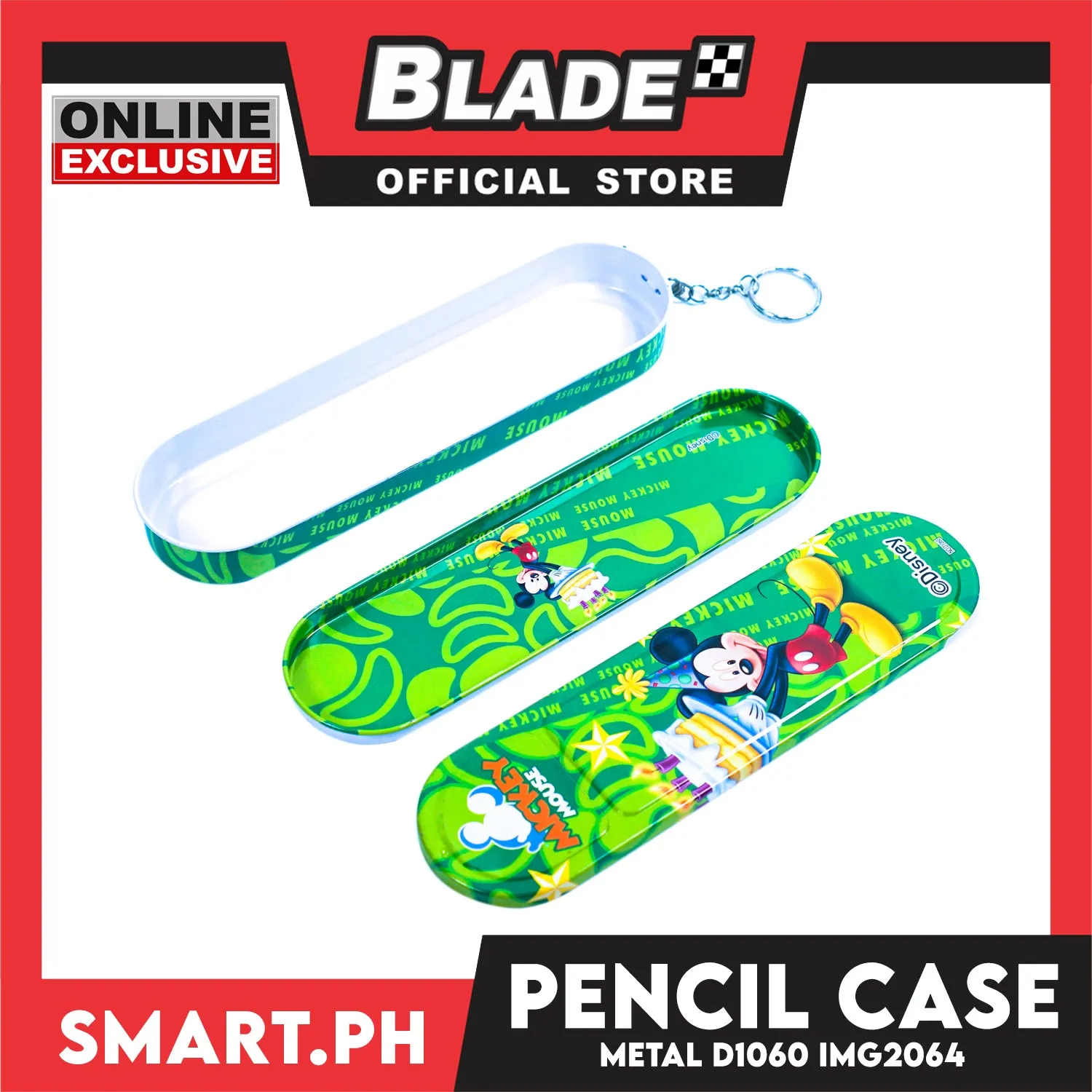 Gifts Pencil Case Metal With Character Design (Assorted Designs and Colors) D1060