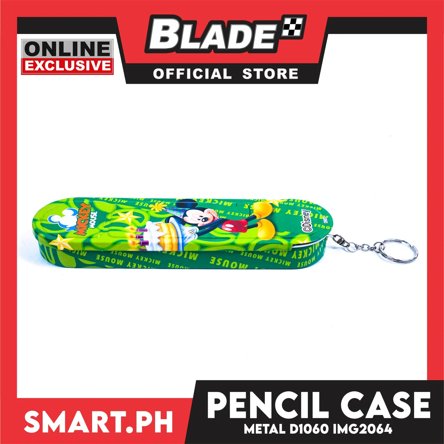 Gifts Pencil Case Metal With Character Design (Assorted Designs and Colors) D1060